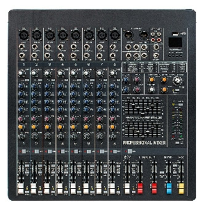 GLOBE ACOUSTIC GM82FX 8 KANALLI DECK MİKSER