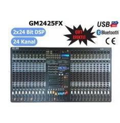 GLOBE ACOUSTİC GM2425 24 KANALLI DECK MİKSER