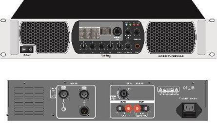 MÄCHTİG KR1800 2x600W  POWER EZAN  AMFİSİ