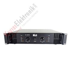 WÖLLER W-2900 2 KANAL HAT TRAFOLU POWER AMPLİFİKATÖR