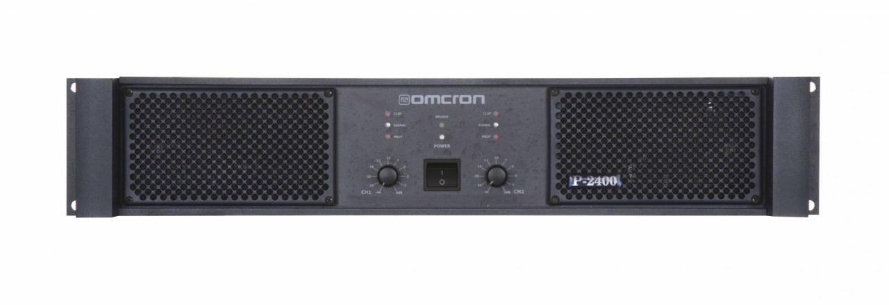 STARTECH OMCRON P-2400 2x1200 Watt Power Amfi