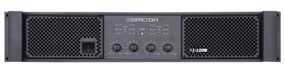 STARTECH OMCRON Q-1200 4x300 Watt Power Amfi