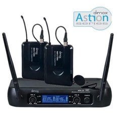 Denox Astron MDR-220 YAKA UHF Dijital Telsiz Kablosuz Yaka Mikrofonu