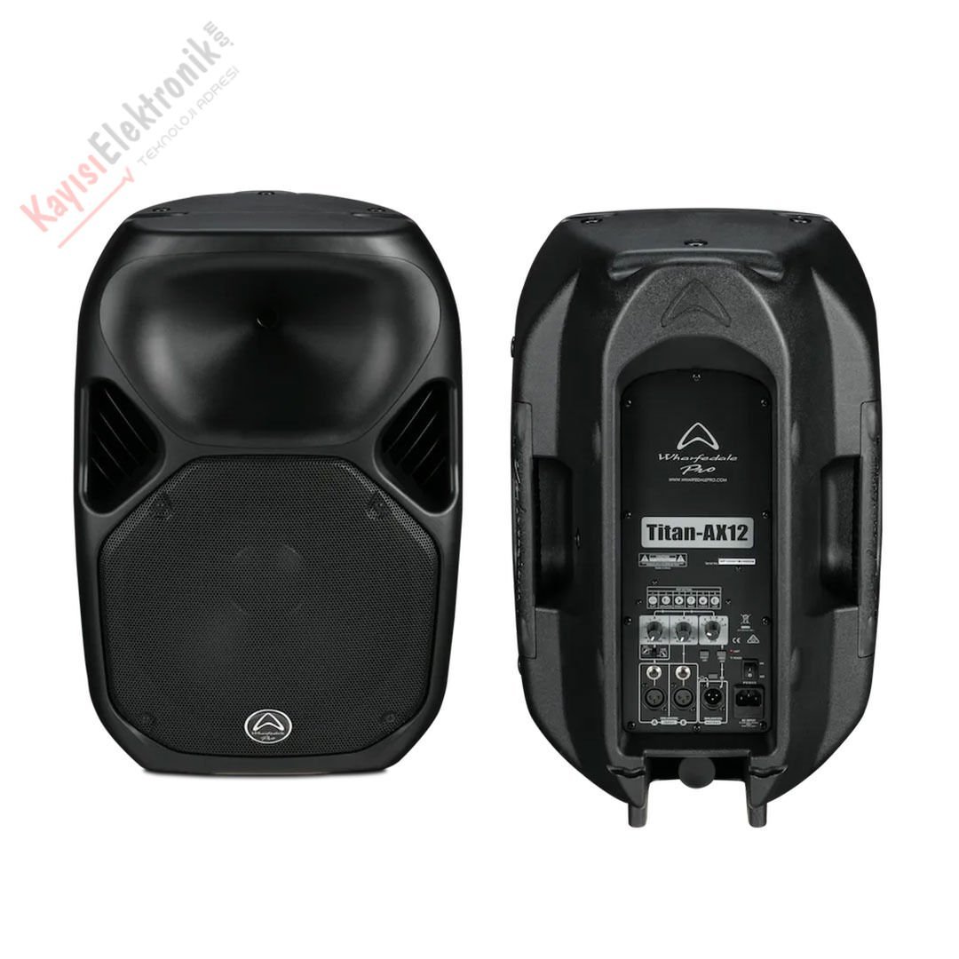 WHARFEDALE PRO TİTAN AX12 12'' SİYAH AKTİF KABİN HOPARLÖR